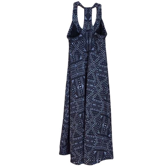 Women's Prana Cali Dress, High Low, Built-In-Bra, Gray, Black Size XS, EUC - Picture 2 of 4